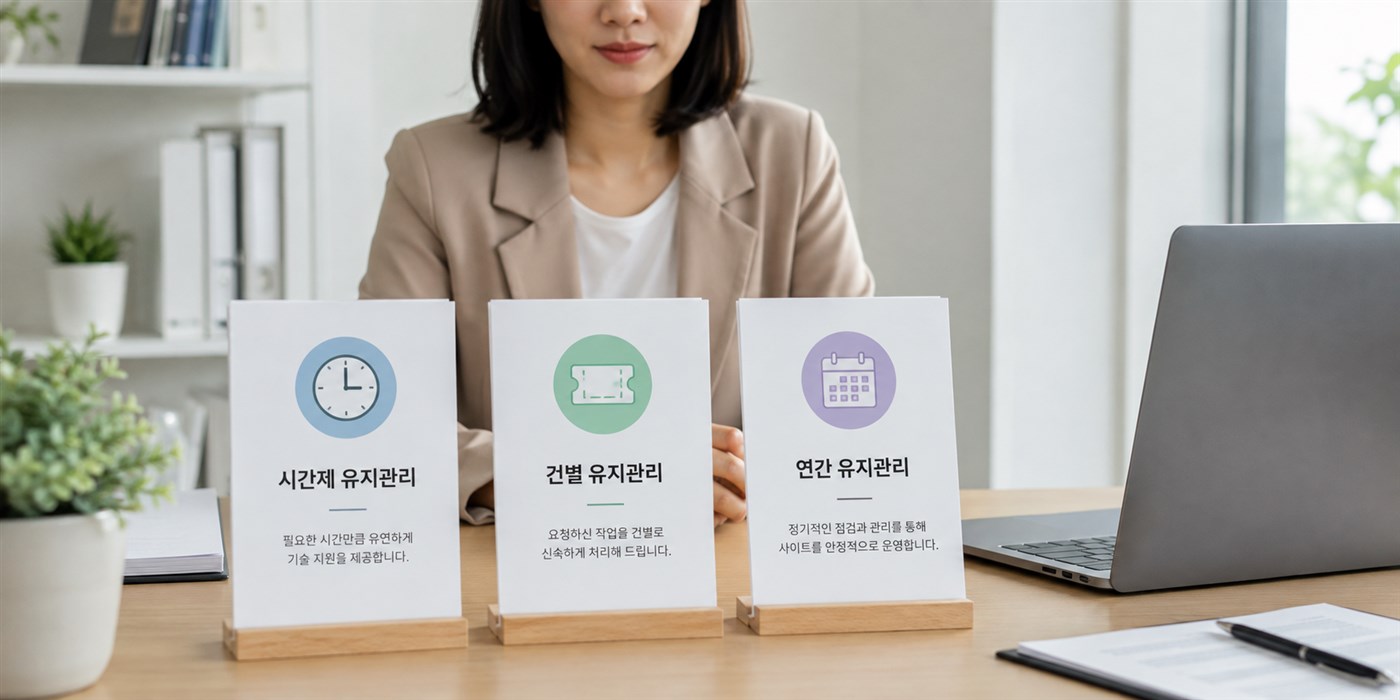 건별 · 시간제 · 포괄형 세 가지 형태 비교